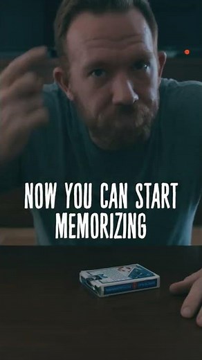 Getting Started With Memorizing Cards #Shorts
