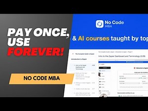 ✅ Build Real Apps Without Coding – No Code MBA Lifetime Deal!