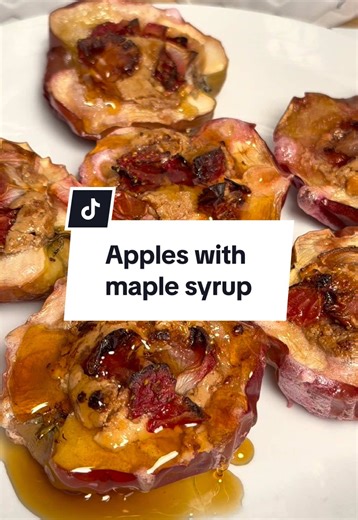 Healthy Air Fryer Baked Apples Recipe