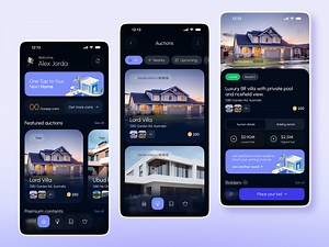 Gamified Real Estate Auction App