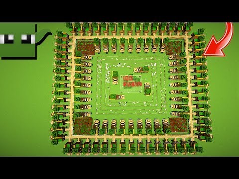 Minecraft Tutorial: 100 Player Survival Base (With Everything you Need)