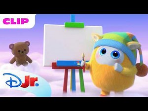 MeMo and BaBa Hug a Teddy Bear 🧸☁️ | BeddyByes | NEW SHOW | ‪@disneyjr‬