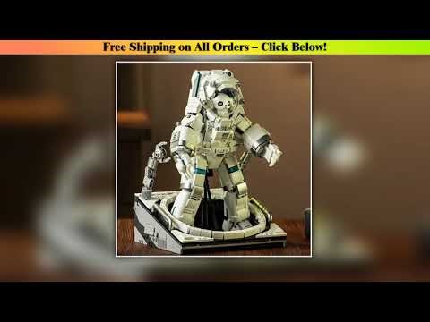 Astronaut Assembly Building Blocks Educational Toys Space Walk Aviation Model Trendy Play Desktop