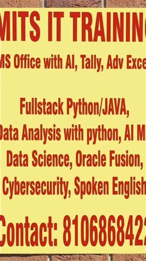 MS OFFICE, C, PYTHON, JAVA with AI in LB Nagar, Hyderabad