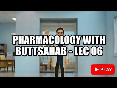 Pharmacology Series - Lec 06 (Antibiotics, Antimycobacterials & Antivirals)