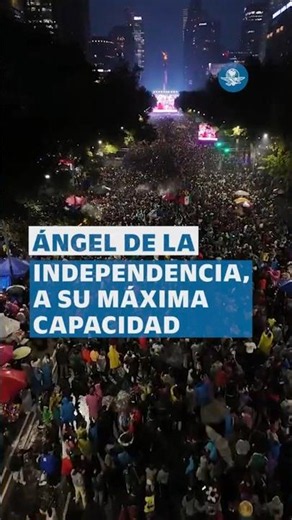 Inundan el Ángel de la Independencia con apoyo para la Selección Mexicana #shorts