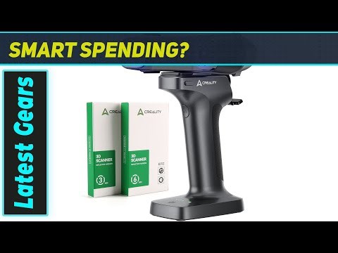 Creality 3D Scanner RaptorX - Best Handheld Wireless 3D Scanner for Precision