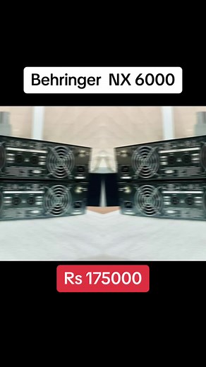 Behringer NX 6000 Amplifier for Sale in Sri Lanka