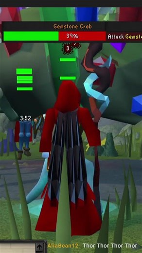 Magic XP Gemstone Crab Magehole Trick