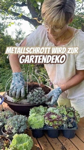 💚UPCYCLING IDEA USING SCRAP METAL AND SUCCULENTS💚🌿