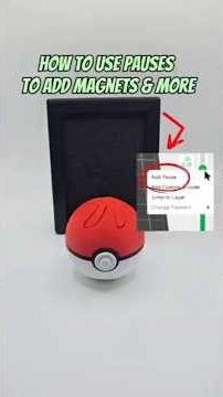 How to add pauses to 3D prints #3dprinting #bambulab #tips #howto #guidance #tutorial