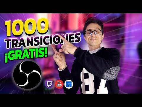 1000 Transiciones gratis para tus directos | Transiciones con tu logo para Twitch y Facebook Gaming😱