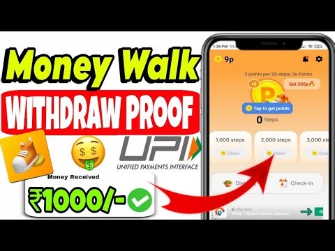 Money Walk Withdrawal Proof 🔥🤑 Money Walk App Real Or Fake | 2025 Best Self Earning App