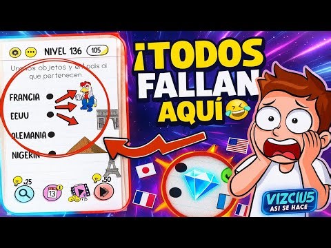 Brain Test Nivel 136 | Une Los Objetos Al País De Pertenencia