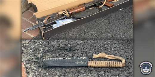 Oregon man arrested in Washington D.C. after guns, sword, bow and arrow found in car