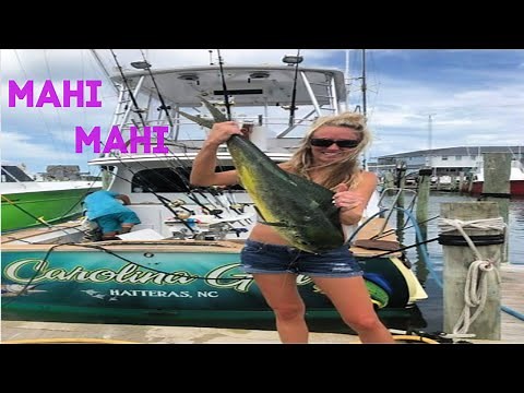 Mahi Mahi Fishing Offshore in Storms!!! Hatteras NC (Carolina Girl)