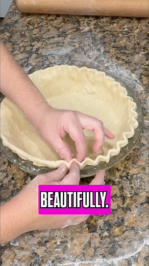 The best pies are the ones made with slightly uneven crimps and a whole lot of intention. Every pie tells a story. Who you baked it for. What pan you grabbed from the cabinet. The playlist in the background while you rolled out the dough. The deep breath you took before cutting that first slice. The magic isn’t in perfect technique. It’s in the moment you slow down enough to make something from scratch. Save for your next baking day and tag me when you bake yours. 💜 Follow for more baking & pas