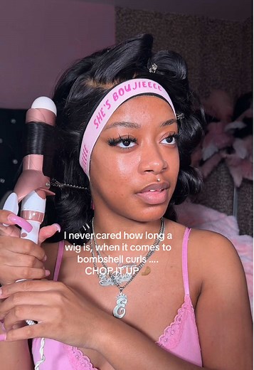 Chop & Curl: Bombshell Wig Styling Tutorial