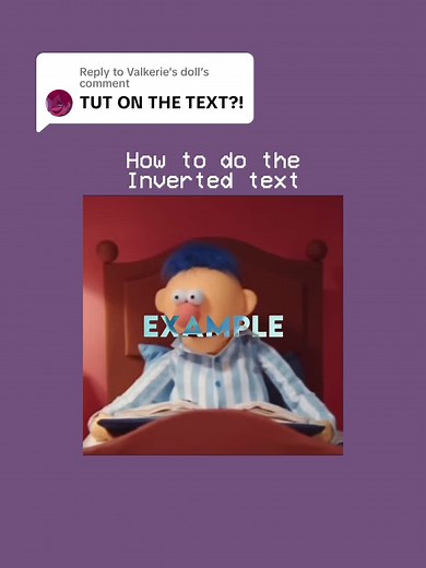 How to Create Inverted Text Tutorial with CapCut