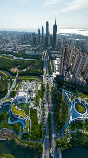 These parks feature permeable pathways, rain gardens, wetlands, #travel #shorts