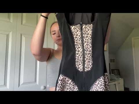 Voxshe Fajas Colombianas Review (Postpartum Tummy Control Body Shaper & Leopard Print)
