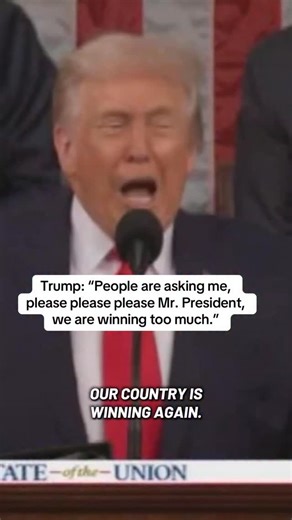 Trump goes on weird tangent about “winning” at State Of The Union before introducing U.S. men’s hockey team. | HuffPost