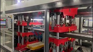 Forming - Cutting - Stacking 3 Station Fully Automatic Thermoforming Machine