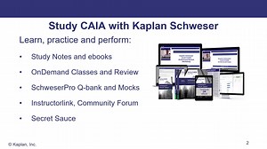 Considering earning your CAIA® credential but unsure if it's the right career move for you? If you have an interest in alternative investments, learn more about the CAIA Charter program from Kaplan Schweser expert David McMeekin: https://bit.ly/3DEcFkq #CAIA | Kaplan Schweser