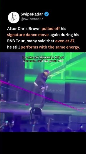 chris brown's signature dance move at 37 on his r&b tour has fans in awe 😭🔥 #chrisbrown