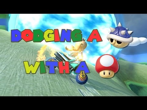 How to Dodge a Blue Shell with a Mushroom | Mario Kart 8 Deluxe