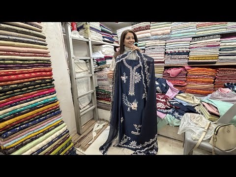 Trendy Embroidered Suits Under 9000 😍 | Designer Necklines & Laces Summer Collection | Local Market