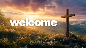 Beautiful Cross - Welcome - Title Graphics