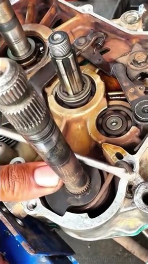 Mechanical repair and processing operation process