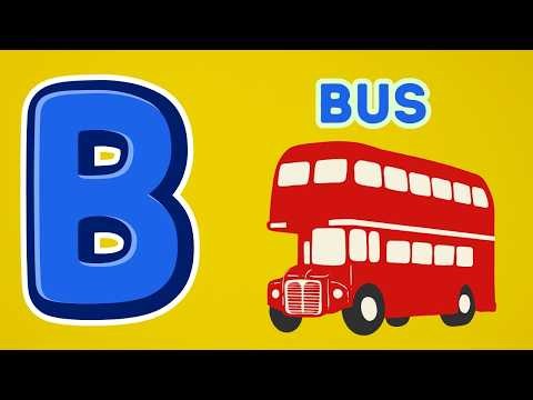 A to Z ABC Vehicles Song for Preschool and Kindergarten Kids