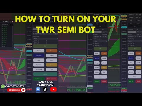 Turn ON TWR Semi Bot & Start Making Automated Profits Today