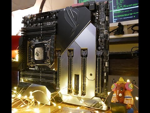 Detailed review and installation of Asus Rampage VI Extreme, The most expensive gaming motherboard.