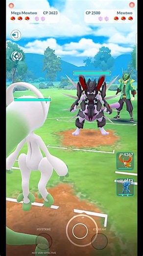 ✨️Mega Mewtwo VS✨️Armour Mewtwo PVP Battle in Pokemon Go