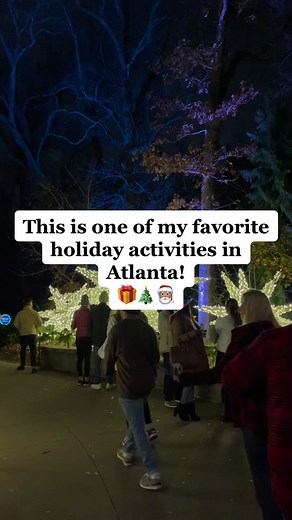Magical Holiday Light Display at Atlanta Botanical Garden
