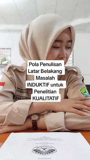 Penulisan Latar belakang masalah dengan Pola Induktif pada penelitian KUALITATIF #muharika_dosen_nusantara #muharikarumahilmiah #research_is_fun #mahasiswa