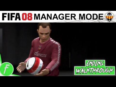 FIFA 08 Manager Mode FULL WALKTHROUGH Gameplay HD (PS2) | NO COMMENTARY | ENDING PART