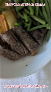 Slow Cooker Steak Dinner full video on ‪@GoogiesKitchen‬. Please like, share & subscribe TODAY.