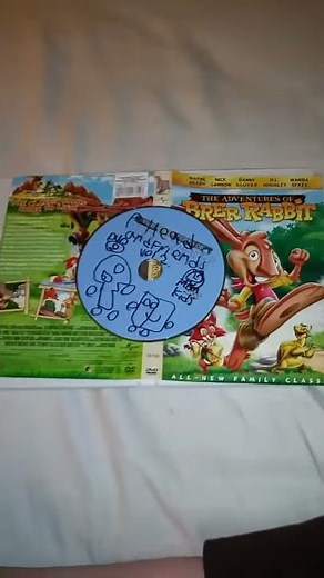 Destroying a The Adventures of Brer Rabbit DVD