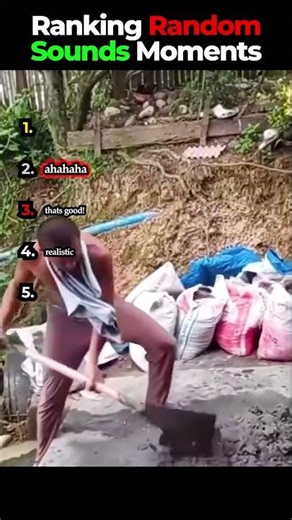 Ranking Best Random Sounds Moments 😅 #bestmoments #funny #trending