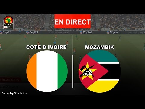 Côte d'Ivoire - Mozambique | Coupe d'Afrique des Nations 25/26 | Simulation eFootball PES