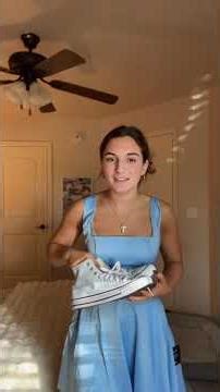 homecoming dress try-on🩵should I keep or return it? #shorts #trending #homecoming #tryon