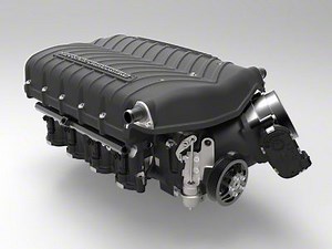 Whipple F-150 Gen 6 W185AX 3.0L Intercooled Supercharger Kit; Black; Stage 2 WK-2316-STG2-30 (21-23 5.0L F-150 w/o Pro Power Onboard) - Free Shipping