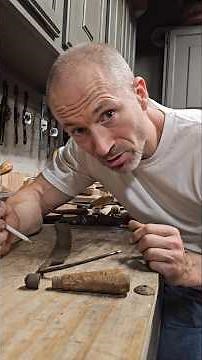 ANOTHER vintage drawknife fail! #handtools #carving #diy #woodworking #tools #restoration #vintage