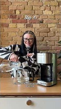 So einfach geht Filterkaffee☕