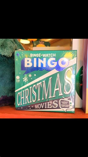 How about a little #christmas bingo after watching, "It's A Wonderful Life" during this #holiday season?! #games #shoplocal #gifts #bingo | The Rocket Candy & Novelties