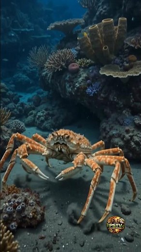 The Giant Japanese Spider Crab's Deep-Sea Journey | The World's Largest Crab 🦀🌊